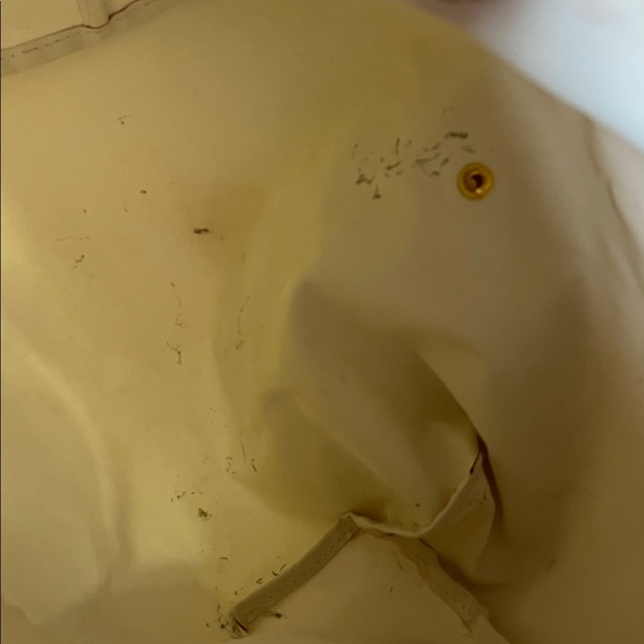 Longchamp Le Pliage Beige Tote with Brown Leather Trim - Picture 11 of 14